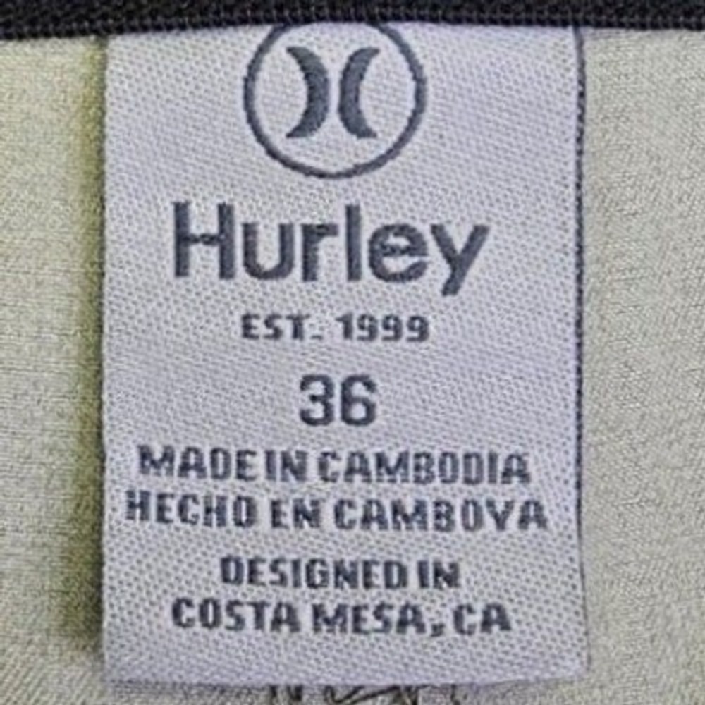 Hurley Mens Hybrid Walk Shorts Heather Gray Quick Dry Boardshorts 36 1574797 - Picture 3 of 11